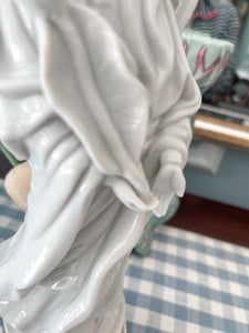 Vintage Chenin Blanc Guanyin Figurine, 11.5”