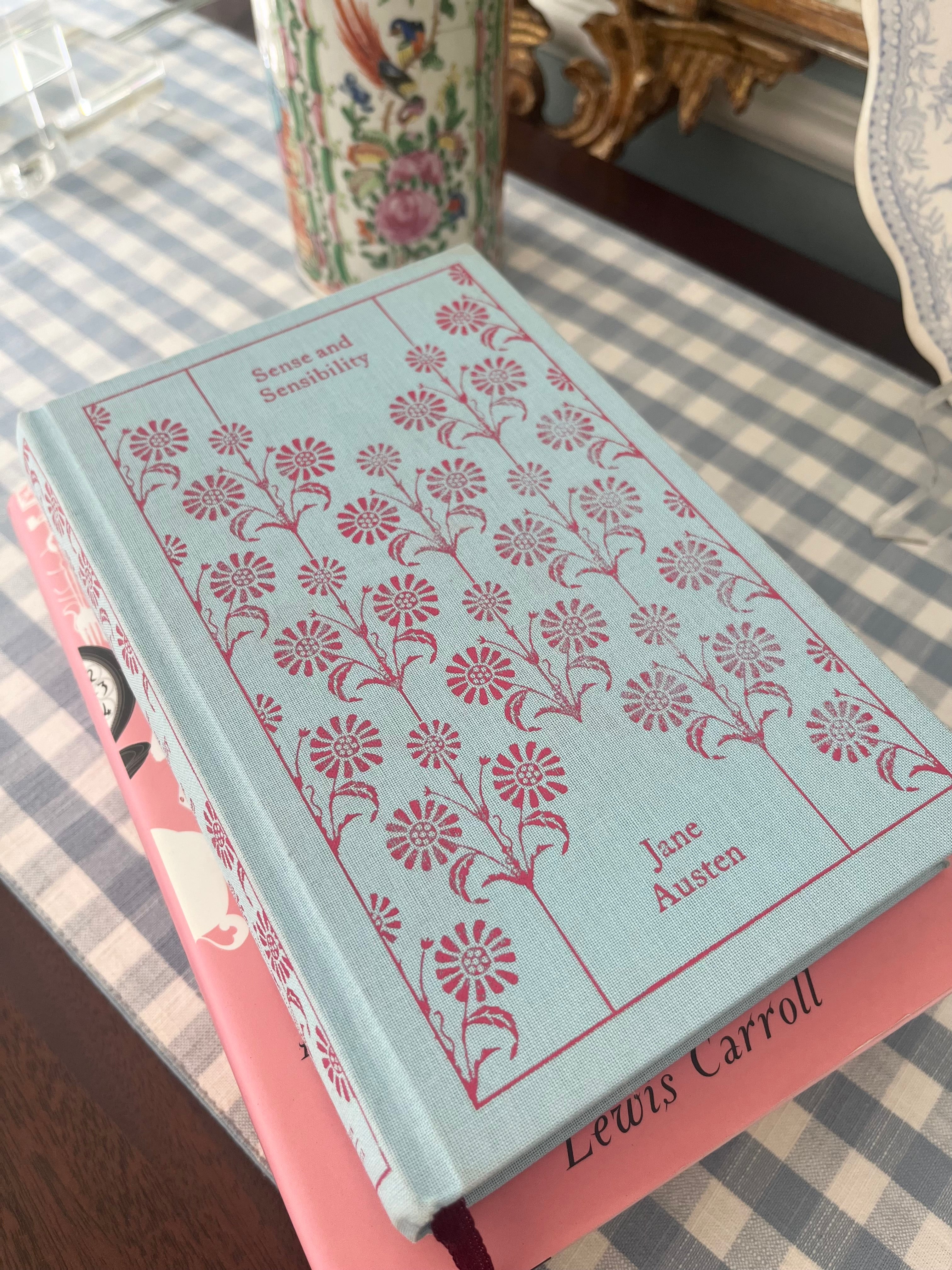 Pair of Classic Lewis Carroll’s “Alice in Wonderland” and  Jane Austen’s “Sense and Sensibility”