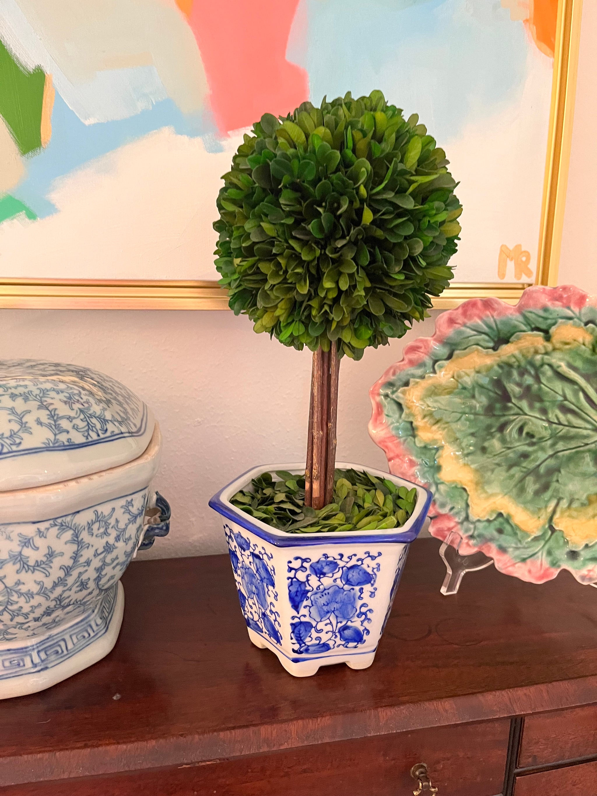 Jean robert cloutier 花瓶 プレート Blue and White Chinoiserie Decor and Porcelain | Ginger Jars