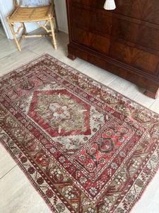 #3 Vintage Turkish Rug, 3'6"x5'8"