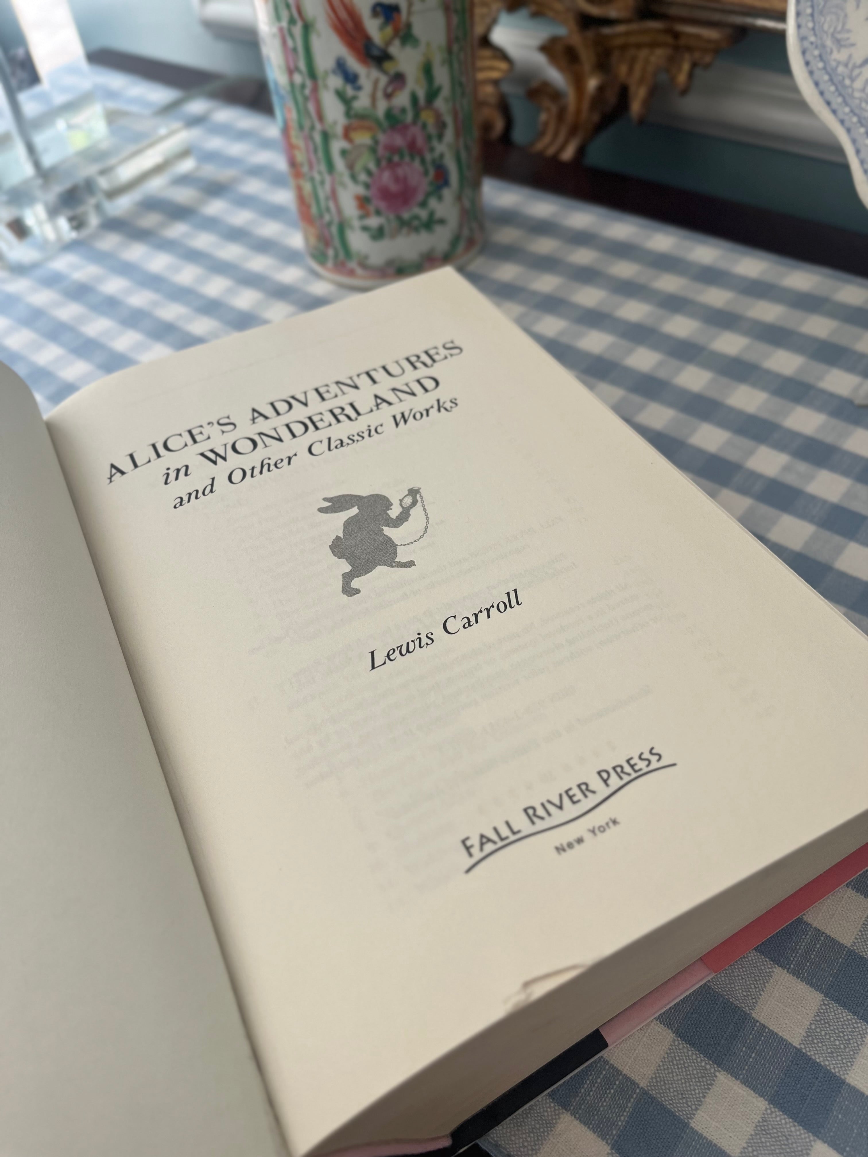 Pair of Classic Lewis Carroll’s “Alice in Wonderland” and  Jane Austen’s “Sense and Sensibility”