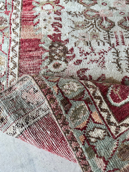 58 Vintage Turkish Rug 3'x5